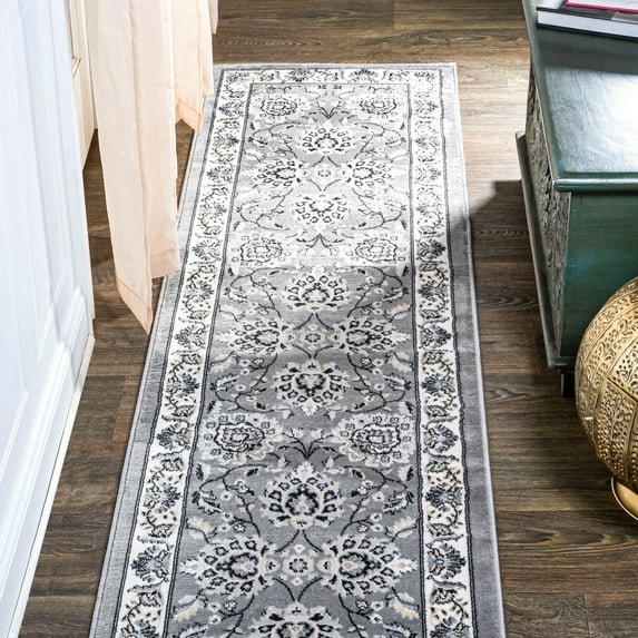 JONATHAN Y MODERN PERSIAN 2 x 8 Runner Rug, Cherie French Cottage - Gray/Cream, MDP505B-28