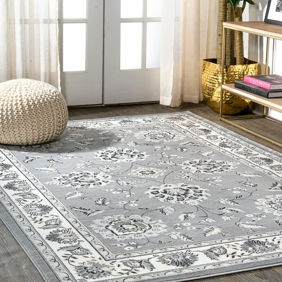 JONATHAN Y MODERN PERSIAN 3 x 5 Area Rug, Cherie French Cottage - Gray/Cream, MDP505B-3
