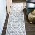 thumbnail image 1 of JONATHAN Y MODERN PERSIAN Cherie French Cottage Light Gray/Cream 2 ft. x 8 ft. Runner Rug (MDP505C-28), 1 of 9