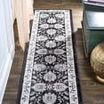 thumbnail image 1 of JONATHAN Y MODERN PERSIAN 2 x 10 Runner Rug, Cherie French Cottage - Black/Cream, MDP505D-210, 1 of 9