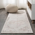 thumbnail image 1 of JONATHAN Y MODERN PERSIAN 2 x 10 Runner Rug, Alhambra Ornate Medallion - Cream/Red, MDP400A-210, 1 of 9