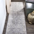 thumbnail image 1 of JONATHAN Y MODERN PERSIAN 2 x 8 Runner Rug, Vintage Moroccan Traditional - Light Gray, MDP101B-28, 1 of 10