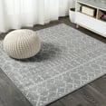 thumbnail image 1 of JONATHAN Y MOROCCAN HYPE 9' Square Area Rug, Boho Vintage Diamond - Gray/Ivory, MOH101C-9SQ, 1 of 9