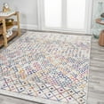 thumbnail image 1 of JONATHAN Y MOROCCAN HYPE 5 x 8 Area Rug, Arta Moroccan Vintage Geometric - Multi/Cream, MOH106C-5, 1 of 9
