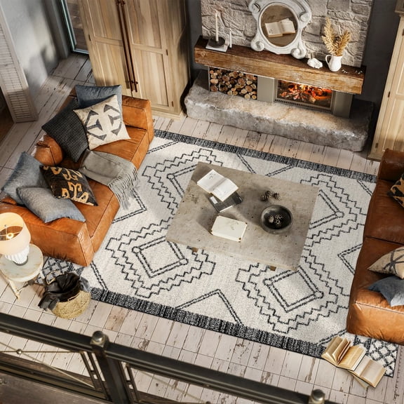 Jonathan Y Amir Moroccan Beni Souk Area Rug