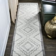 thumbnail image 1 of JONATHAN Y MOROCCAN HYPE 2 x 14 Runner Rug, Amir Moroccan Beni Souk - Cream/Gray, MOH200B-214, 1 of 10