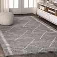 thumbnail image 1 of JONATHAN Y MOROCCAN HYPE 4 x 6 Area Rug, Zaina Moroccan Beni Souk - Gray/Cream, MOH203C-4, 1 of 10