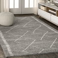 thumbnail image 1 of JONATHAN Y MOROCCAN HYPE 8 x 10 Area Rug, Zaina Moroccan Beni Souk - Gray/Cream, MOH203C-8, 1 of 10