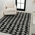 thumbnail image 1 of JONATHAN Y MOROCCAN HYPE 8 x 10 Area Rug, Aisha Moroccan Triangle Geometric - Black/Cream, MOH206C-8, 1 of 2