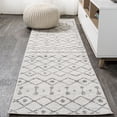 thumbnail image 1 of JONATHAN Y MOROCCAN HYPE 2 x 8 Runner Rug, Aksil Moroccan Beni Souk - Cream/Gray, MOH208B-28, 1 of 9