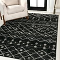 thumbnail image 1 of JONATHAN Y MOROCCAN HYPE 5 x 8 Area Rug, Aksil Moroccan Beni Souk - Black/Cream, MOH208E-5, 1 of 9
