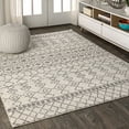thumbnail image 1 of JONATHAN Y MOROCCAN HYPE 5 x 8 Area Rug, Izil Moroccan Beni Souk - Cream/Gray, MOH209A-5, 1 of 10