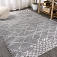 thumbnail image 1 of JONATHAN Y MOROCCAN HYPE 3 x 5 Area Rug, Asilah Moroccan Diamond - Gray, MOH300B-3, 1 of 10