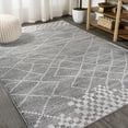 thumbnail image 1 of JONATHAN Y MOROCCAN HYPE 4 x 6 Area Rug, Asilah Moroccan Diamond - Gray, MOH300B-4, 1 of 10