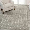 thumbnail image 1 of JONATHAN Y MOROCCAN HYPE 3 x 5 Area Rug, Pele Geometric Dot Shag - Gray/Ivory, MOH400B-3, 1 of 9