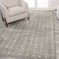 thumbnail image 1 of JONATHAN Y MOROCCAN HYPE 4 x 6 Area Rug, Pele Geometric Dot Shag - Gray/Ivory, MOH400B-4, 1 of 9