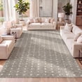 thumbnail image 1 of JONATHAN Y MOROCCAN HYPE 5 x 8 Area Rug, Pele Geometric Dot Shag - Gray/Ivory, MOH400B-5, 1 of 8