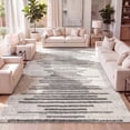 thumbnail image 1 of JONATHAN Y MOROCCAN HYPE 8 x 10 Area Rug, Aya Berber Stripe Geometric - Cream/Gray, MOH205A-8, 1 of 12