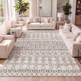 thumbnail image 1 of JONATHAN Y MOROCCAN HYPE 8 x 10 Area Rug, Izil Moroccan Beni Souk - Cream/Gray, MOH209A-8, 1 of 11