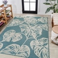thumbnail image 1 of JONATHAN  Y  Montego Abstract Swirl Area Rug 4 X 6 - Blue/Ivory, 1 of 5