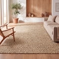 thumbnail image 1 of JONATHAN Y NATURAL FIBER 5 x 8 Area Rug, Hira Hand Woven Diamond Chunky Jute - Natural, NFR100A-5, 1 of 8