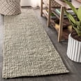 thumbnail image 1 of JONATHAN Y NATURAL FIBER 2 x 20 Runner Rug, Pata Hand Woven Chunky Jute - Gray, NRF102C-220, 1 of 4