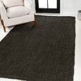 thumbnail image 1 of JONATHAN Y NRF102G-4 Pata Hand Woven Chunky Jute Brown 4 ft. x 6 ft. Area Rug, Bohemian Transitional, Pet Friendly, Stain Resistant, Easy to Clean, for Living Room; Kitchen, Bedroom, 1 of 9