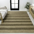 thumbnail image 1 of JONATHAN Y NATURAL FIBER 5 x 8 Area Rug, Jayden Rustic Farmhouse Woven Jute Stripe - Natural/Brown, NRF202A-5, 1 of 7
