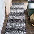 thumbnail image 1 of JONATHAN Y SAFARI 2 x 8 Runner Rug, Antelope Animal - Black/Cream, SAF100A-28, 1 of 9