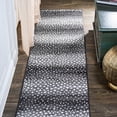 thumbnail image 1 of JONATHAN Y SAFARI 2 x 8 Runner Rug, Antelope Animal - Black/Cream, SAF100A-28, 1 of 9