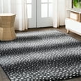 thumbnail image 1 of JONATHAN Y SAFARI 4 x 6 Area Rug, Antelope Animal - Black/Cream, SAF100A-4, 1 of 12