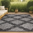 thumbnail image 1 of JONATHAN Y SANTA MONICA 5 x 8 Area Rug, Tuscany Ornate Medallions - Black/Ivory, SMB121B-5, 1 of 10