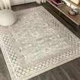 thumbnail image 1 of JONATHAN Y SHABBY CHIC 5 x 8 Area Rug, Stirling English Country Argyle - Light Blue/Ivory, SBC301C-5, 1 of 2