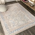 thumbnail image 1 of JONATHAN Y SHABBY CHIC 4 x 6 Area Rug, Stirling English Country Argyle - Gray/Blue, SBC301D-4, 1 of 3