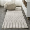 thumbnail image 1 of JONATHAN Y SOUTH BEACH 2 x 10 Runner Rug, Rabat Pile Mini-Diamond Trellis - Beige, SBH101A-210, 1 of 9