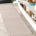 thumbnail image 1 of JONATHAN Y SOUTH BEACH 2 x 8 Runner Rug, Ormond Trellis Geometric - Beige/Gray, SBH109C-28, 1 of 8