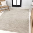 thumbnail image 1 of JONATHAN Y SCANDINAVIAN 8 x 10 Area Rug, Hallie Minimalist Curve Geometric - Beige/Cream, SCN100D-8, 1 of 11