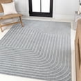 thumbnail image 1 of JONATHAN Y SCANDINAVIAN 4 x 6 Area Rug, Odense Minimalist Angle Geometric - Light Blue/Cream, SCN101F-4, 1 of 11