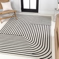 thumbnail image 1 of JONATHAN Y SCANDINAVIAN 8 x 10 Area Rug, Odense Minimalist Angle Geometric - Black/White, SCN101G-8, 1 of 8