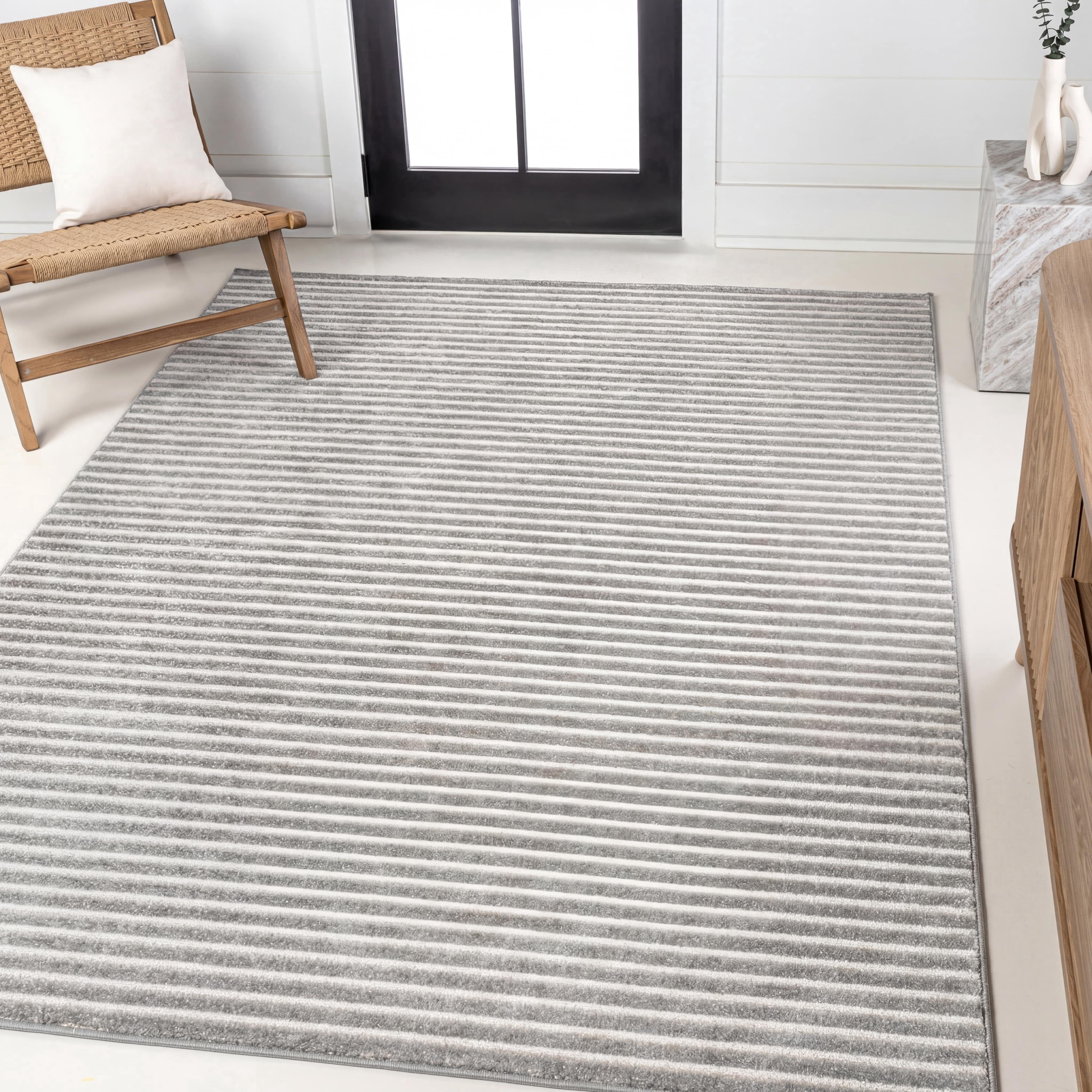 A closer look at Scandi Scn 3 Brown Rug Rectangle 5 X 8