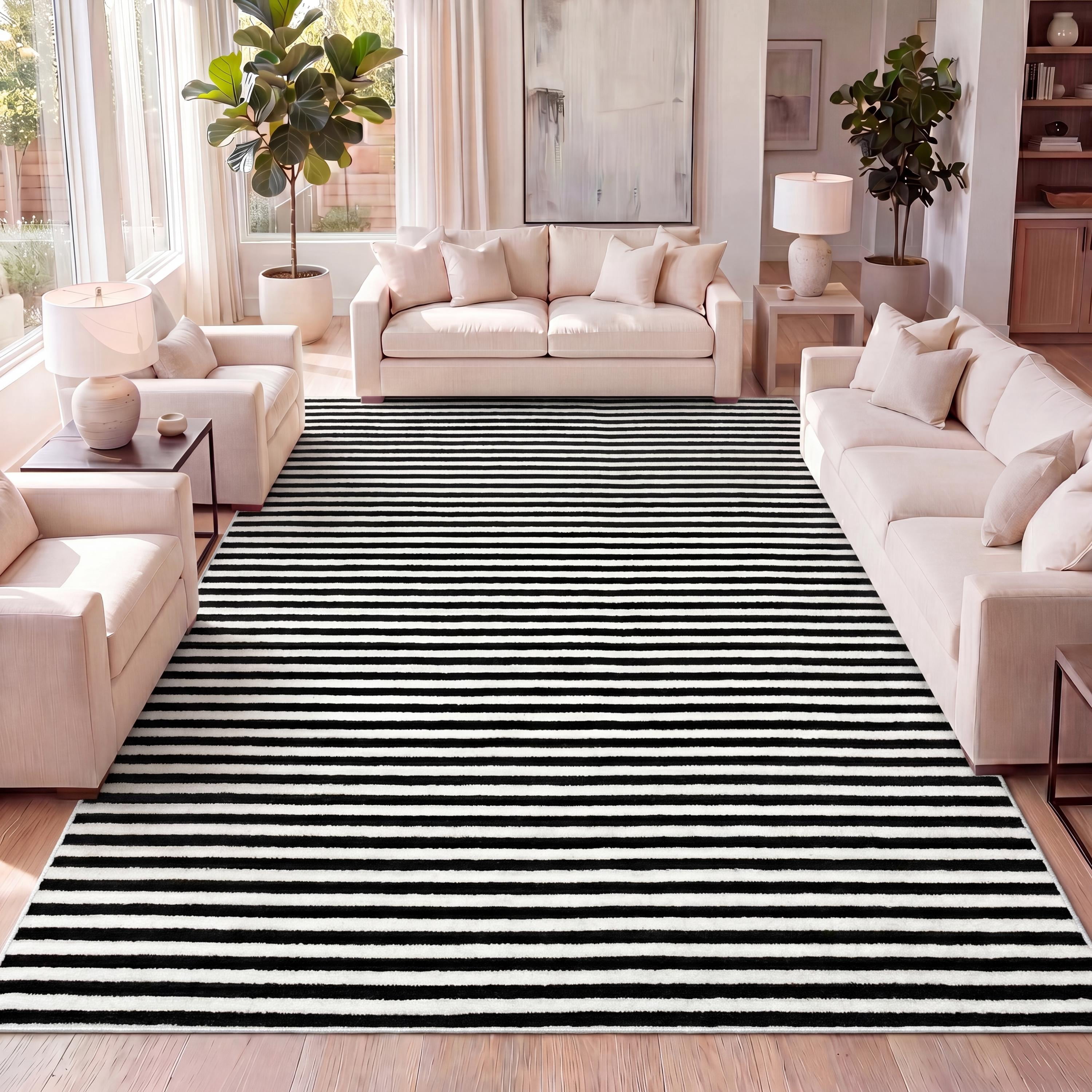 JONATHAN Y SCANDINAVIAN 12 x 18 Area Rug, Aarhus Minimalist