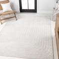 thumbnail image 1 of JONATHAN Y SCANDINAVIAN 3 x 5 Area Rug, Freya Arch Stripe Monotone - Ivory, SCN106A-3, 1 of 8
