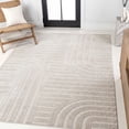 thumbnail image 1 of JONATHAN Y SCANDINAVIAN 4 x 6 Area Rug, Anders Arch Stripe Two-Tone - White/Cream, SCN107B-4, 1 of 10