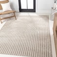 thumbnail image 1 of JONATHAN Y SCANDINAVIAN 5 x 8 Area Rug, Sofia Arch Stripe Two-Tone - Beige/Cream, SCN109B-5, 1 of 8