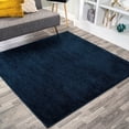 thumbnail image 1 of JONATHAN Y SUPERSOFT 9' Square Area Rug, Haze - Navy, SEU100C-9SQ, 1 of 7