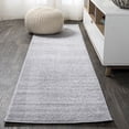 thumbnail image 1 of JONATHAN Y SUPERSOFT 2 x 14 Runner Rug, Haze - Light Gray, SEU100K-214, 1 of 9