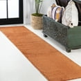 thumbnail image 1 of JONATHAN Y SUPERSOFT 2 x 10 Runner Rug, Haze - Orange, SEU100M-210, 1 of 8