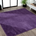 thumbnail image 1 of JONATHAN Y SUPERSOFT 9' Square Area Rug, Haze - Purple, SEU100N-9SQ, 1 of 3