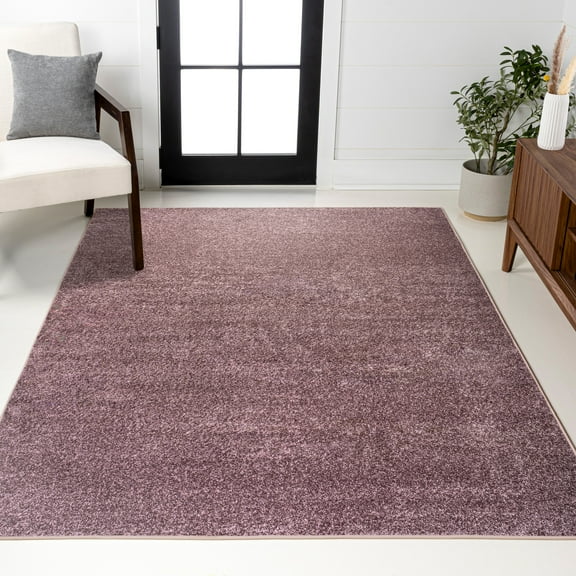 JONATHAN Y SUPERSOFT 6 x 9 Area Rug, Haze - Light Purple, SEU100R-6