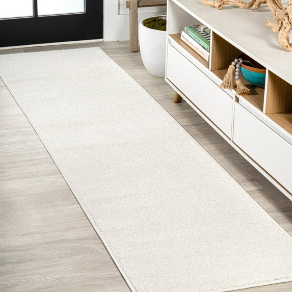 JONATHAN Y SUPERSOFT 2 x 8 Runner Rug, Haze - Ivory, SEU100T-28